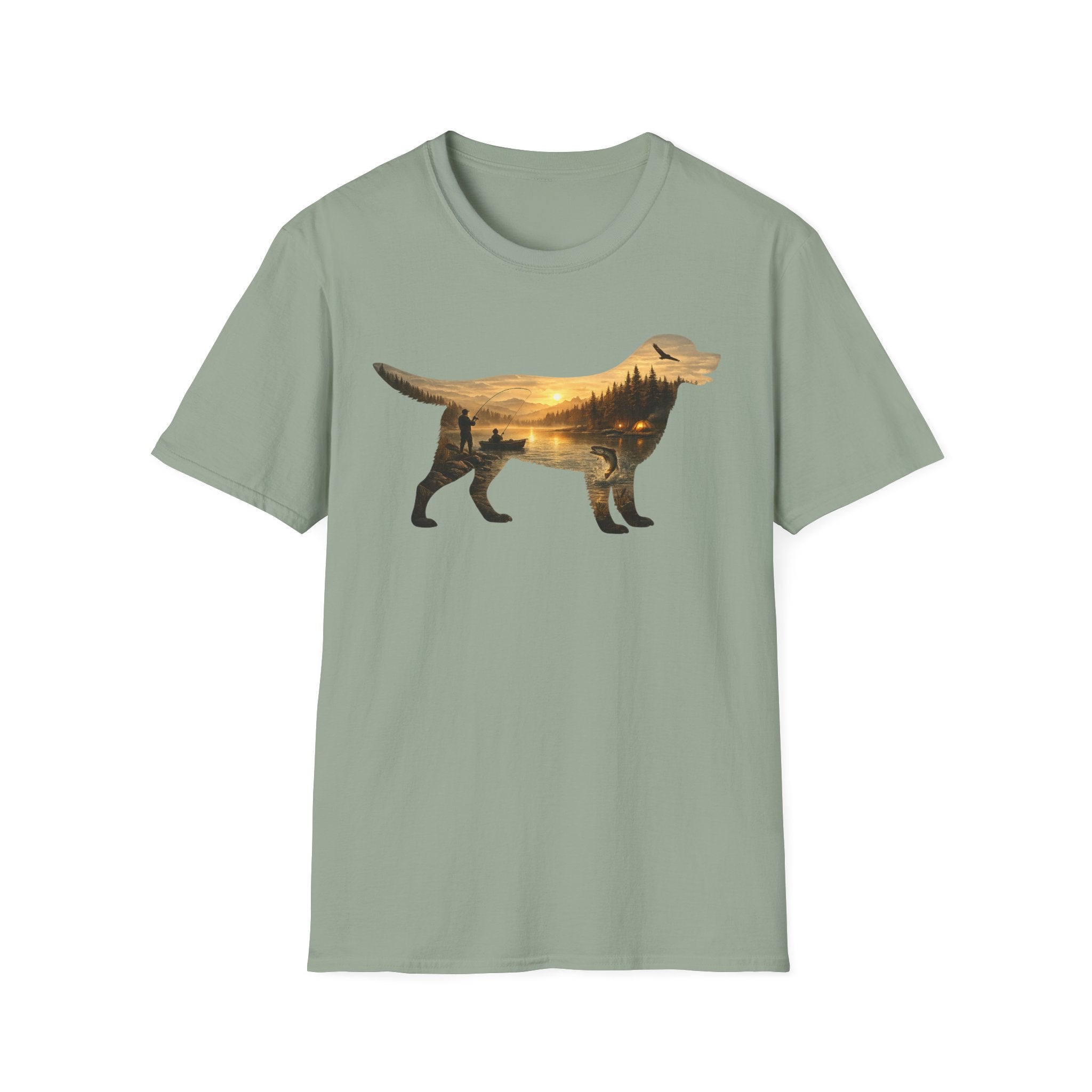 Lab Shape Fishing T-Shirt